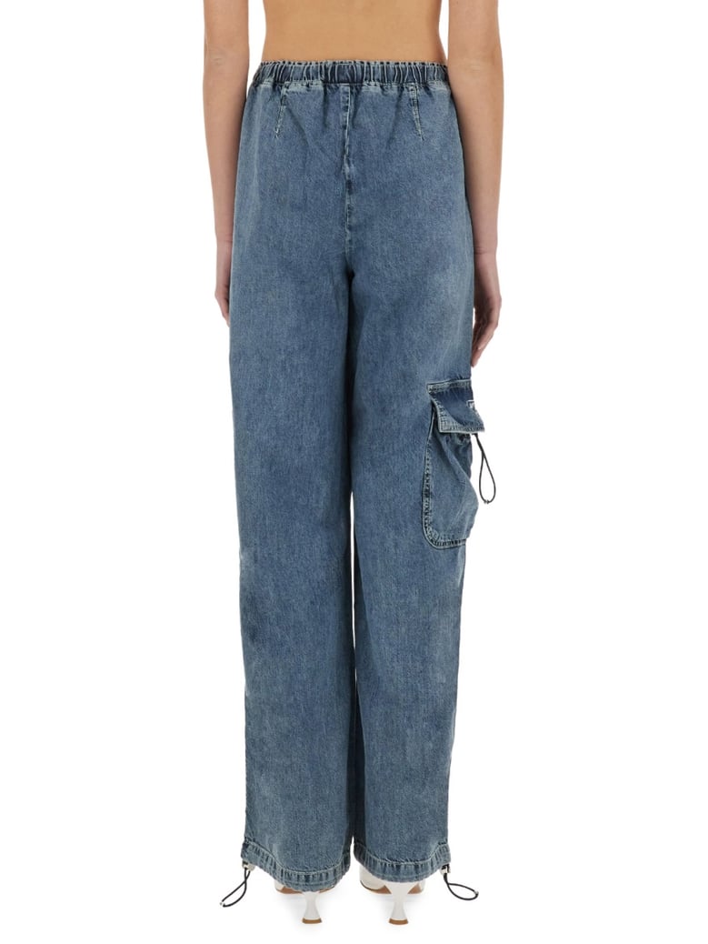 wide fit cargo jeans by Selfnex