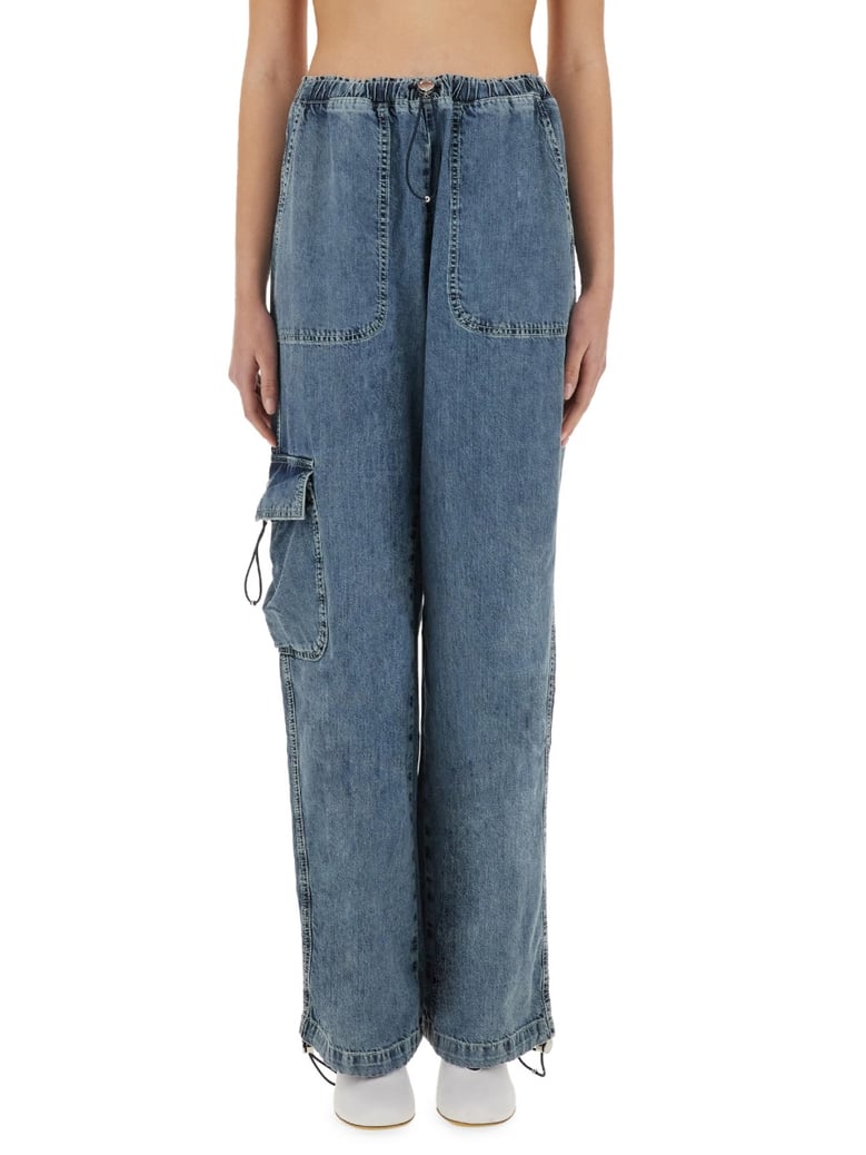 wide fit cargo jeans by Selfnex
