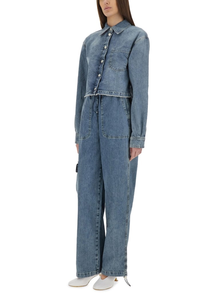 wide fit cargo jeans by Selfnex