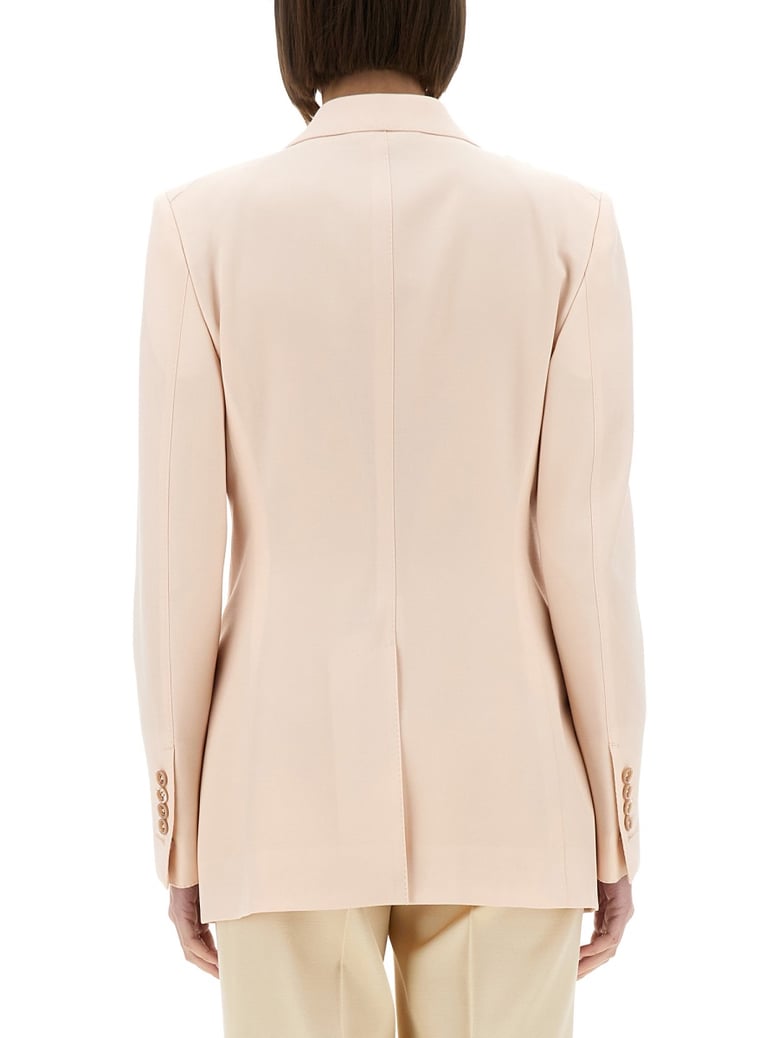 single breasted wool jacket by Selfnex