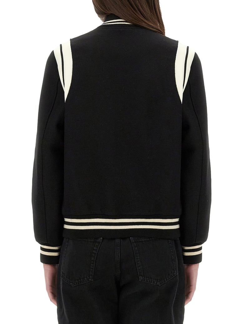 wool teddy jacket by Selfnex