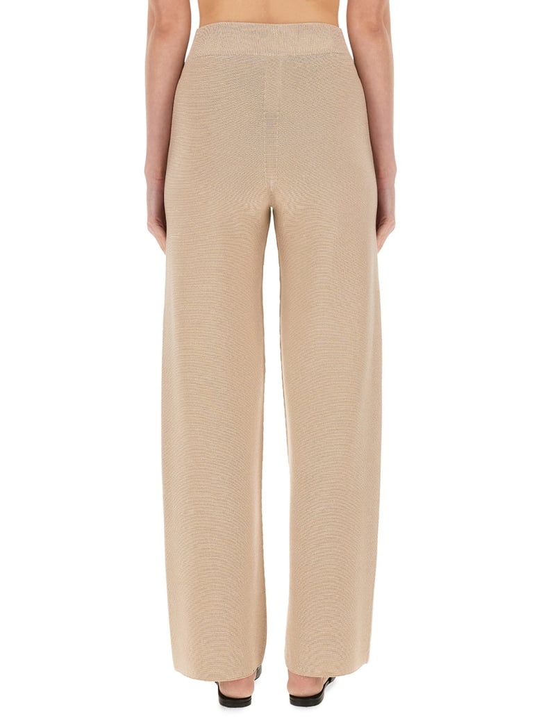 organic cotton and lurex pants by Selfnex