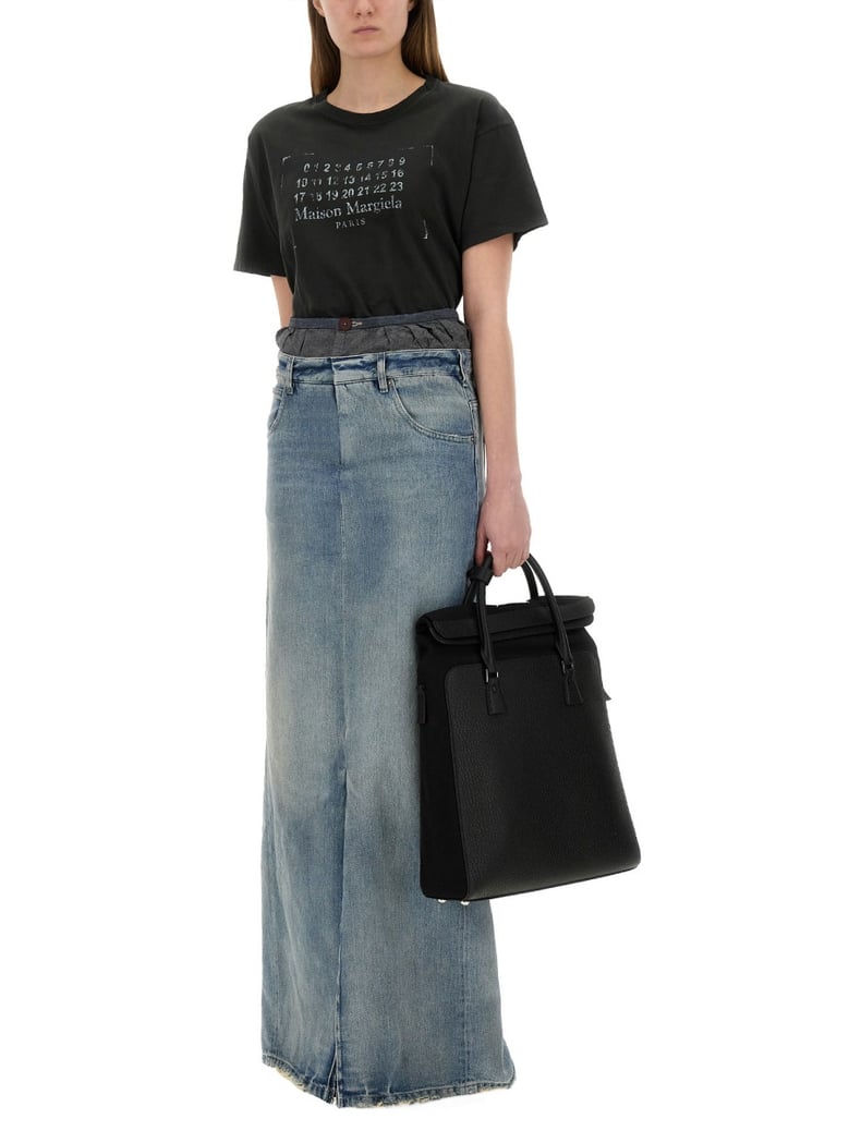 denim skirt: anonymity of the lining by Selfnex