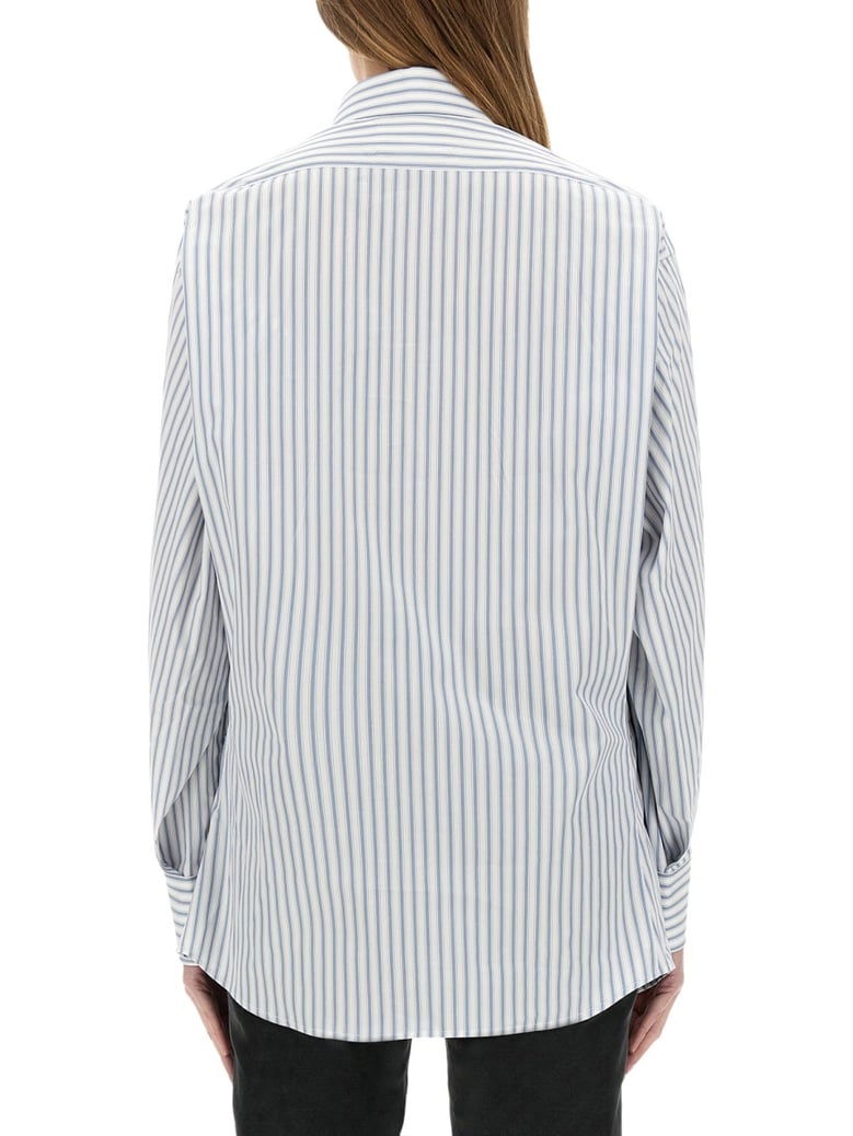 striped cotton shirt by Selfnex