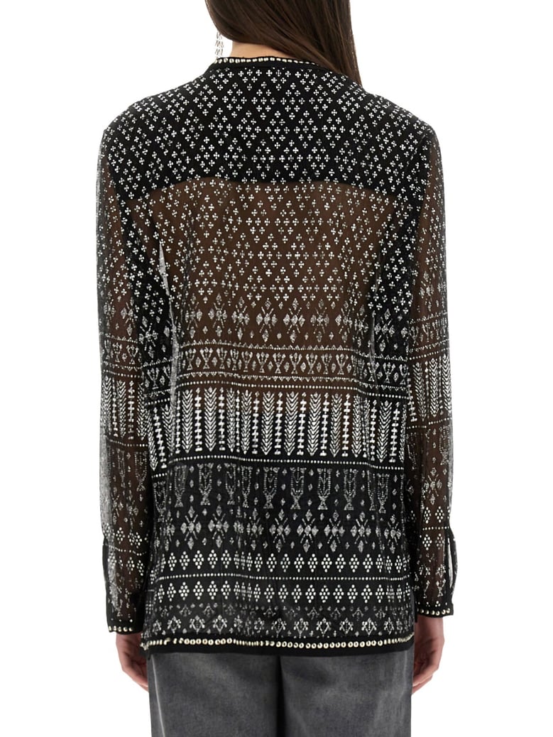 nickie top in black by Selfnex