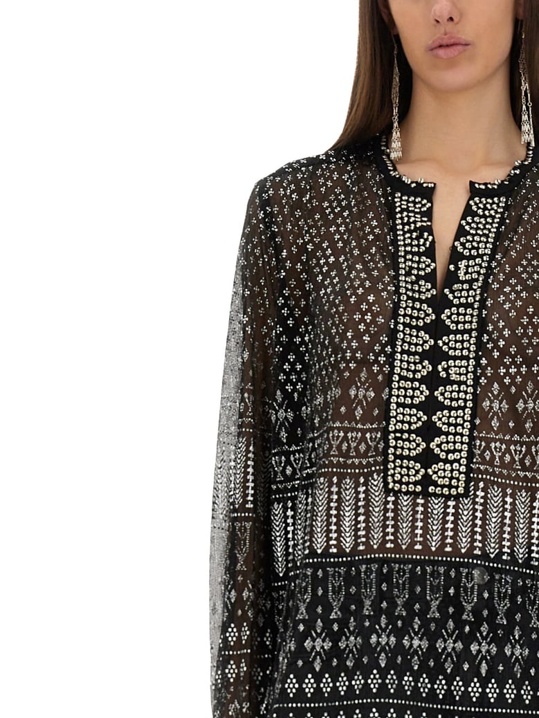 nickie top in black by Selfnex