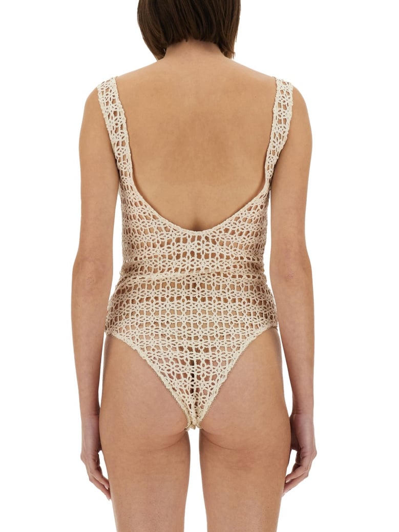 macramé bodysuit by Selfnex