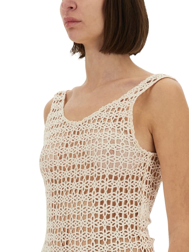 macramé bodysuit by Selfnex