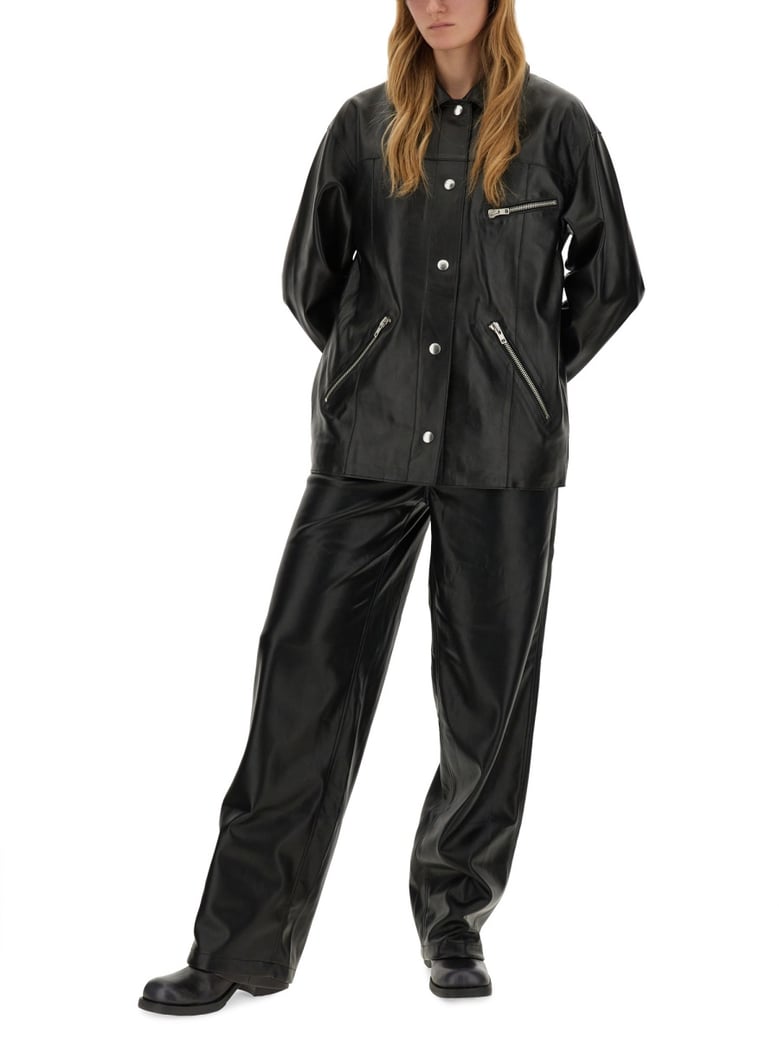 elisia leather jacket by Selfnex