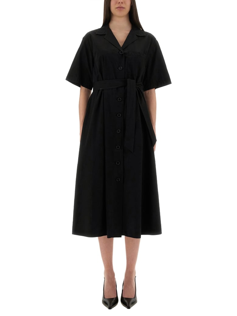 relaxed fit cotton dress by Selfnex