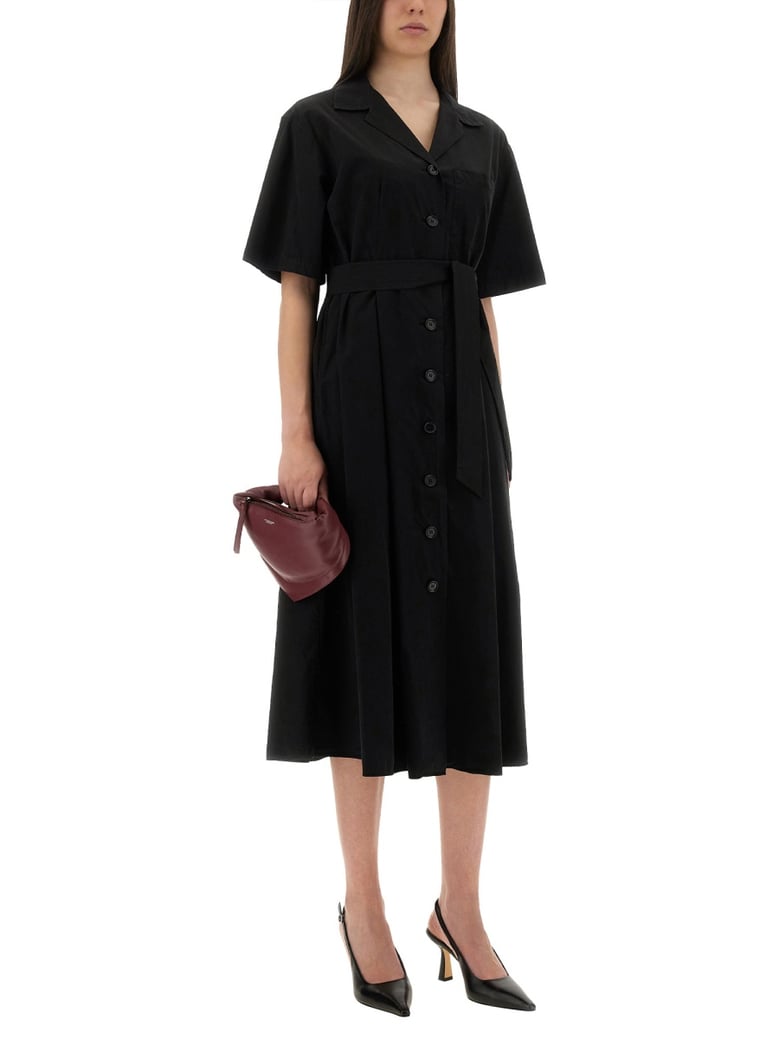 relaxed fit cotton dress by Selfnex