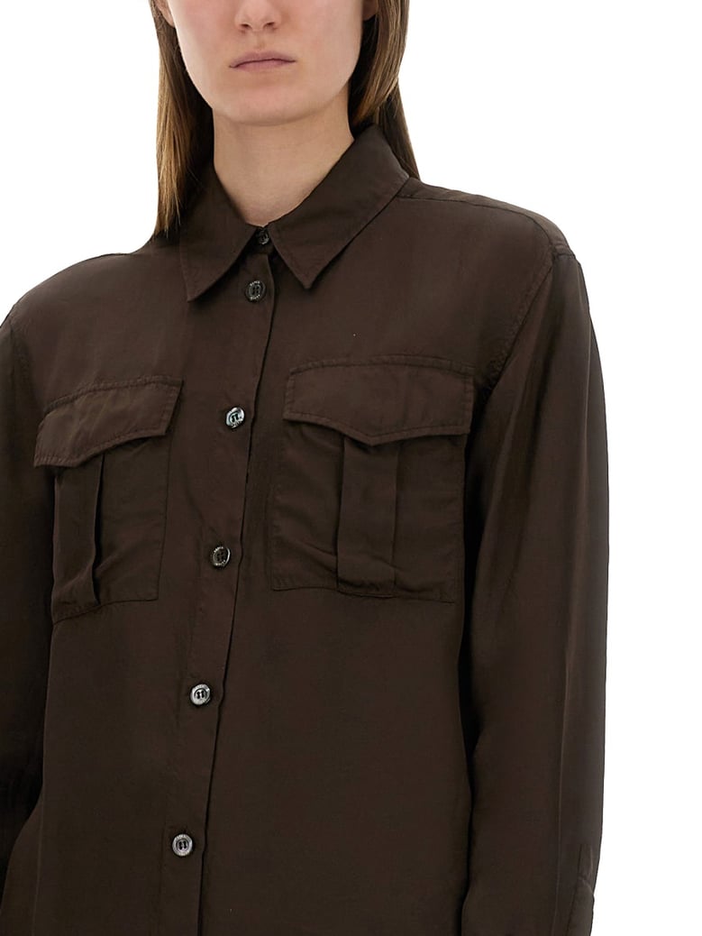 relaxed fit shirt by Selfnex
