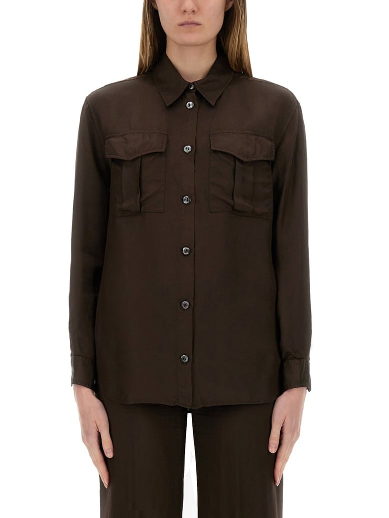 relaxed fit shirt by Selfnex