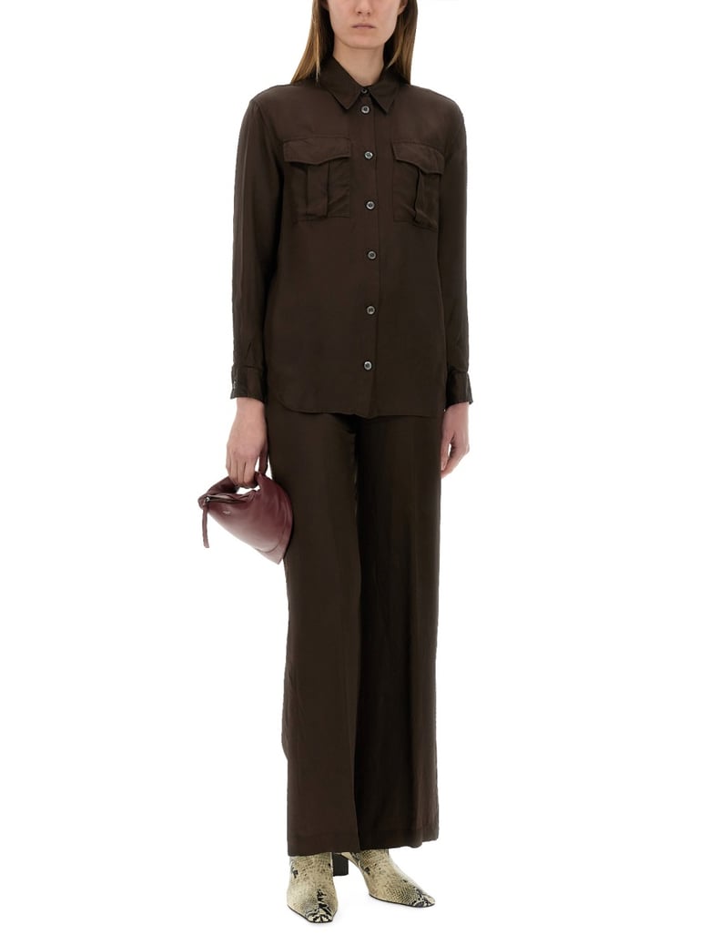 relaxed fit shirt by Selfnex