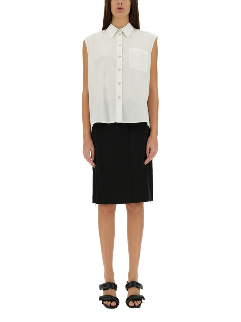 tailored cotton shirt by Selfnex