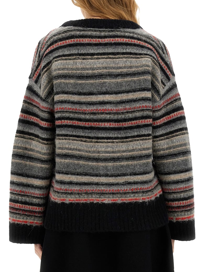 boxy fit cardigan by Selfnex