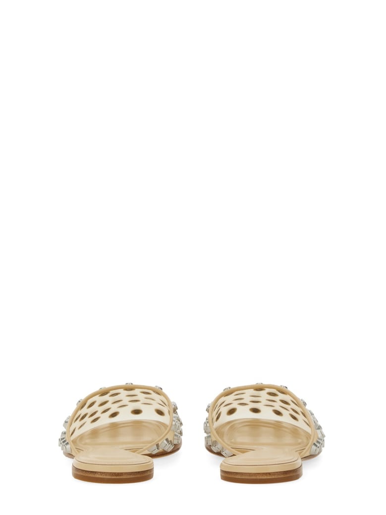 nude rhodes sandals by Selfnex