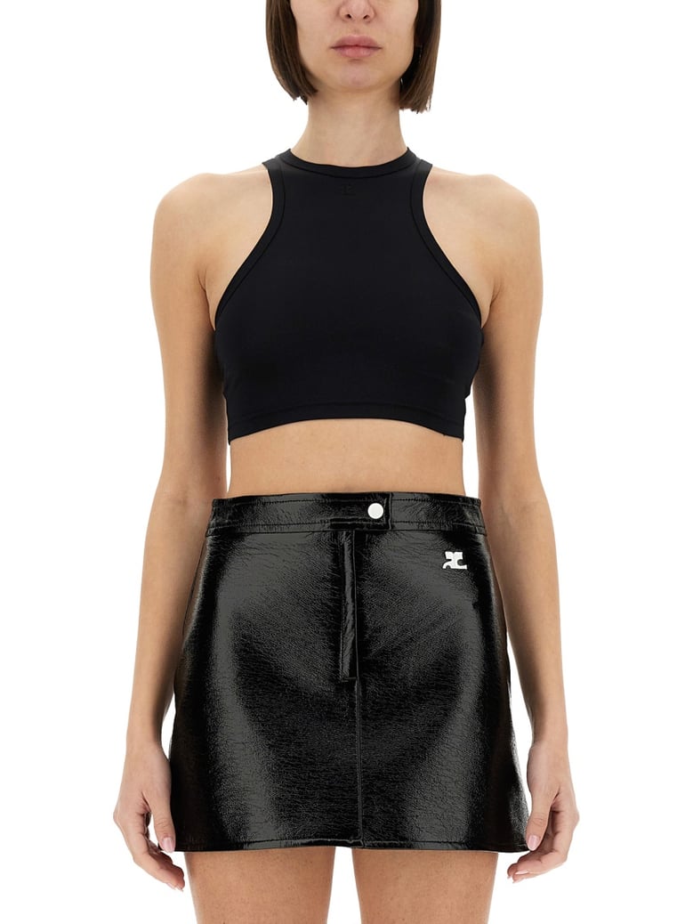 black crop top by Selfnex