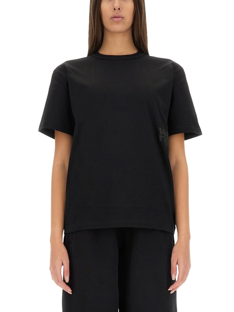 essential t-shirt in black by Selfnex