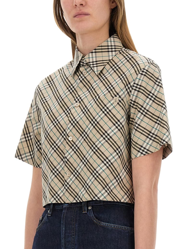 cropped shirt by Selfnex