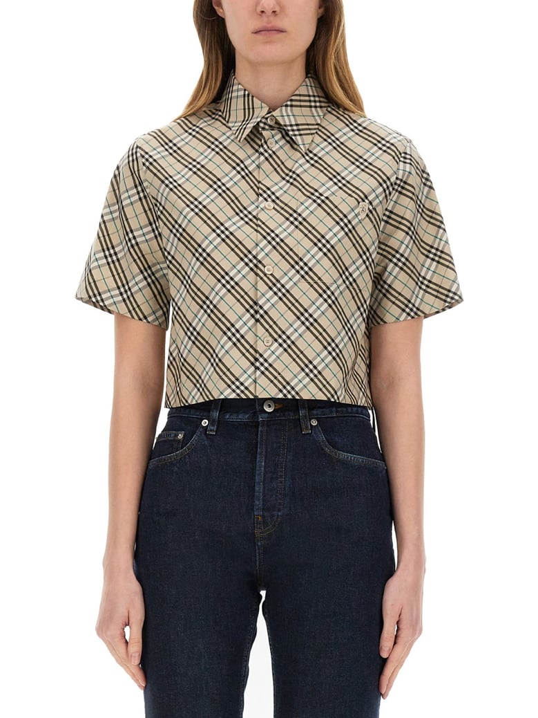 cropped shirt by Selfnex