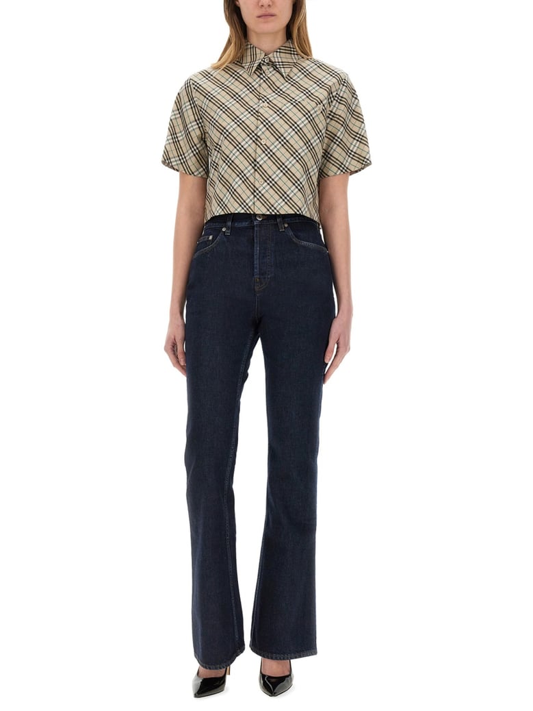 cropped shirt by Selfnex