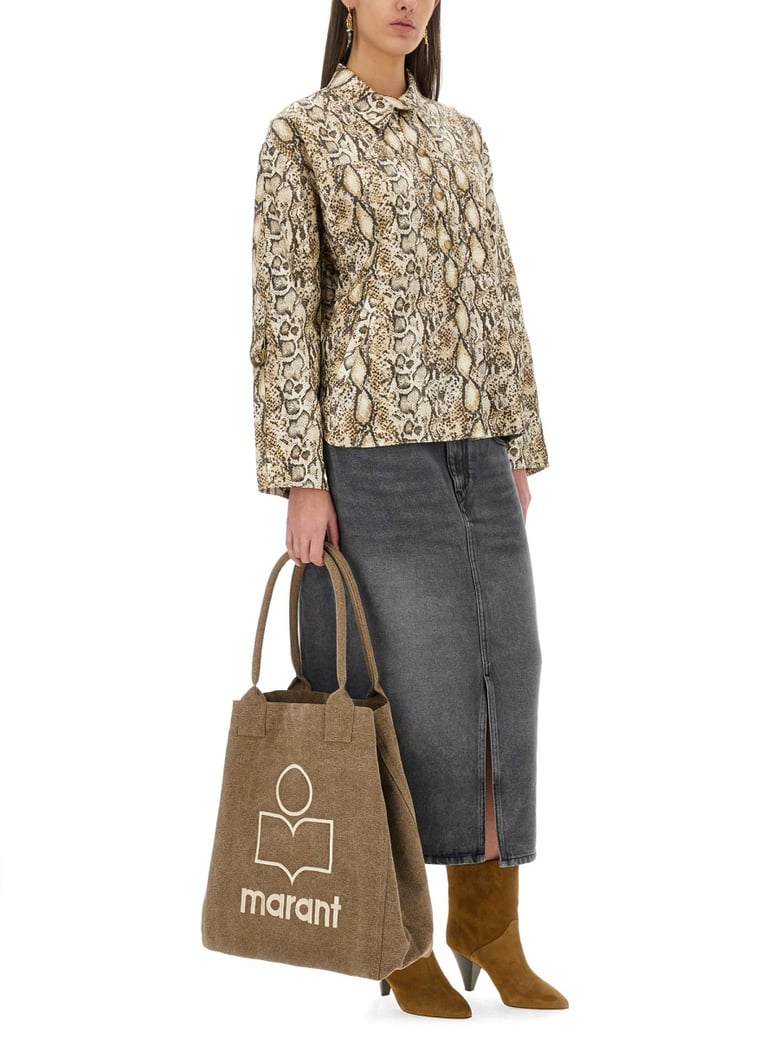 multicolour linen and viscose shirt by Selfnex