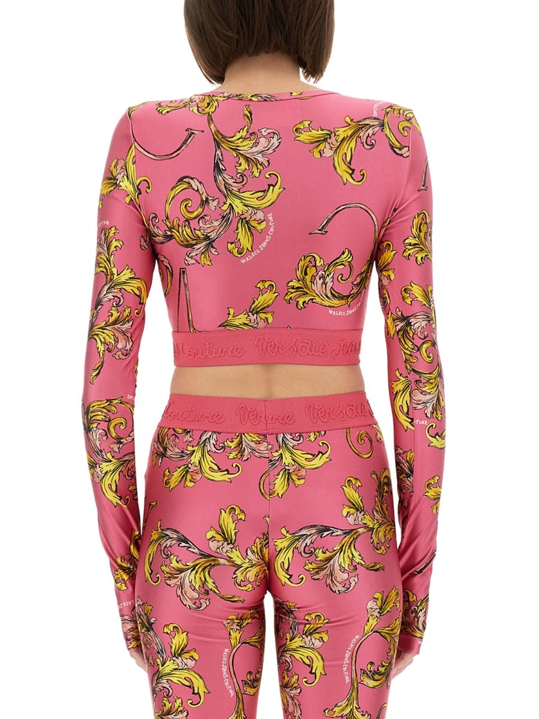 outline baroque short top by Selfnex
