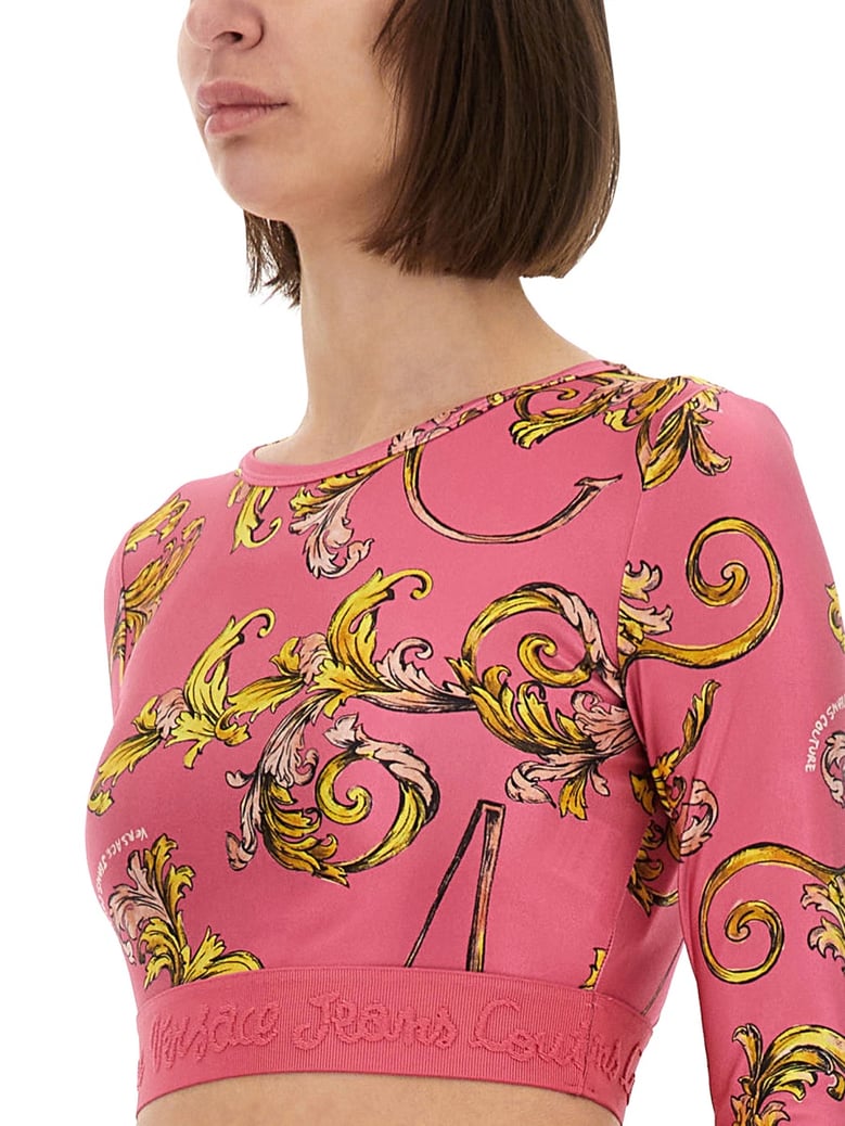 outline baroque short top by Selfnex