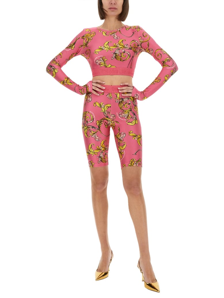 outline baroque short top by Selfnex
