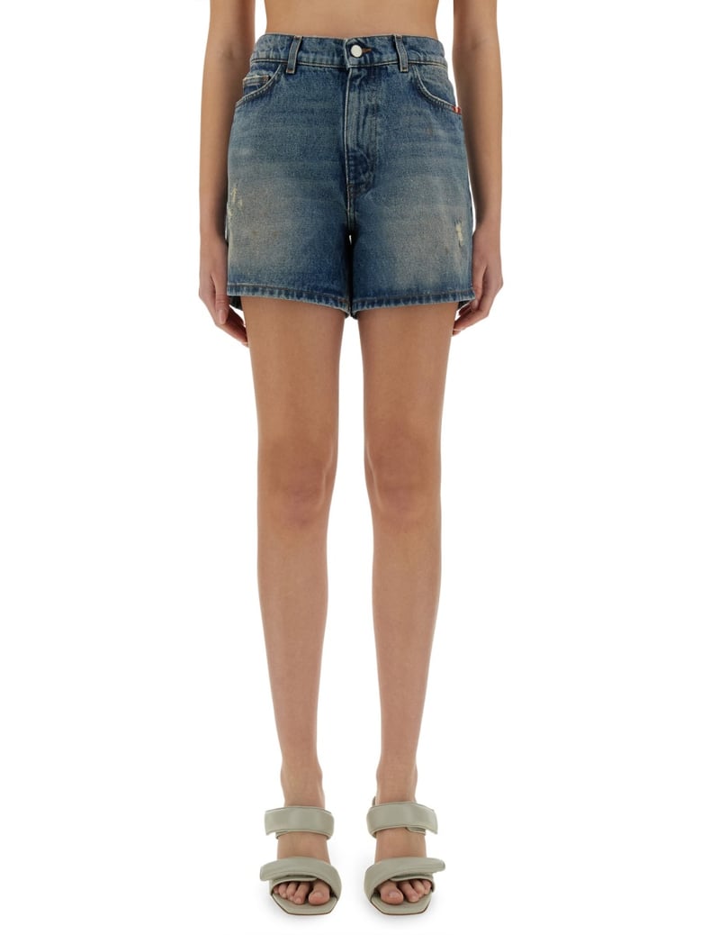 jenny denim shorts by Selfnex