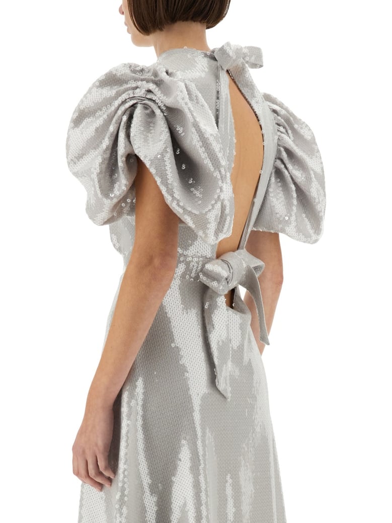 midi dress with sequins by Selfnex