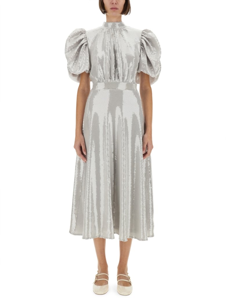 midi dress with sequins by Selfnex