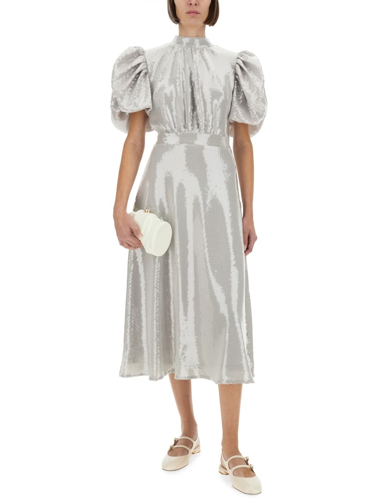 midi dress with sequins by Selfnex