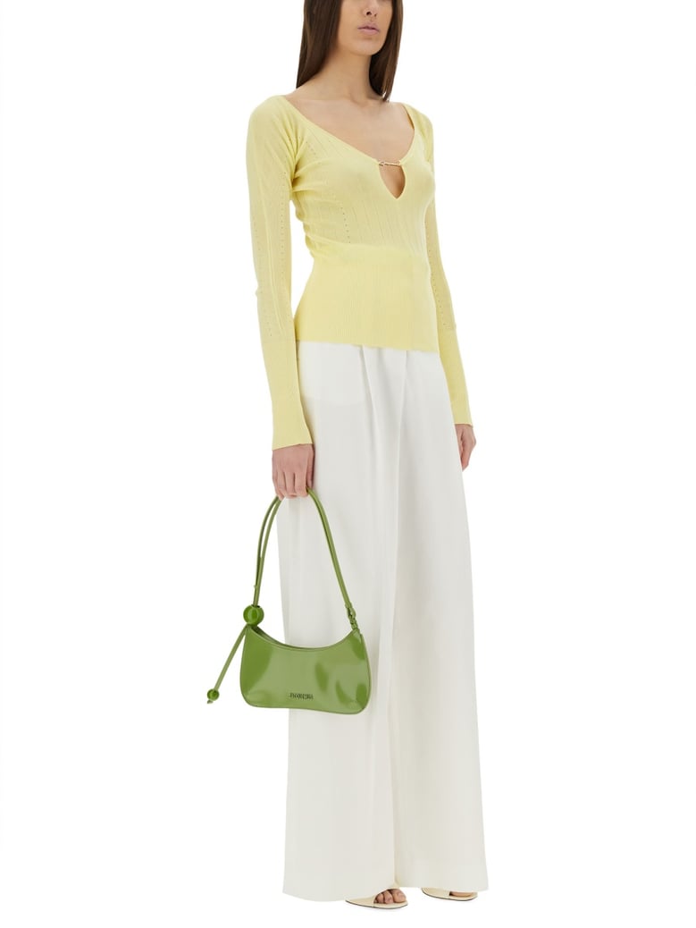 slim fit yellow top by Selfnex