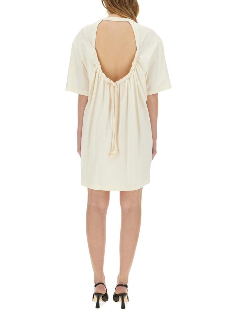 short dress with logo by Selfnex