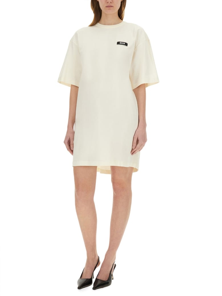 short dress with logo by Selfnex