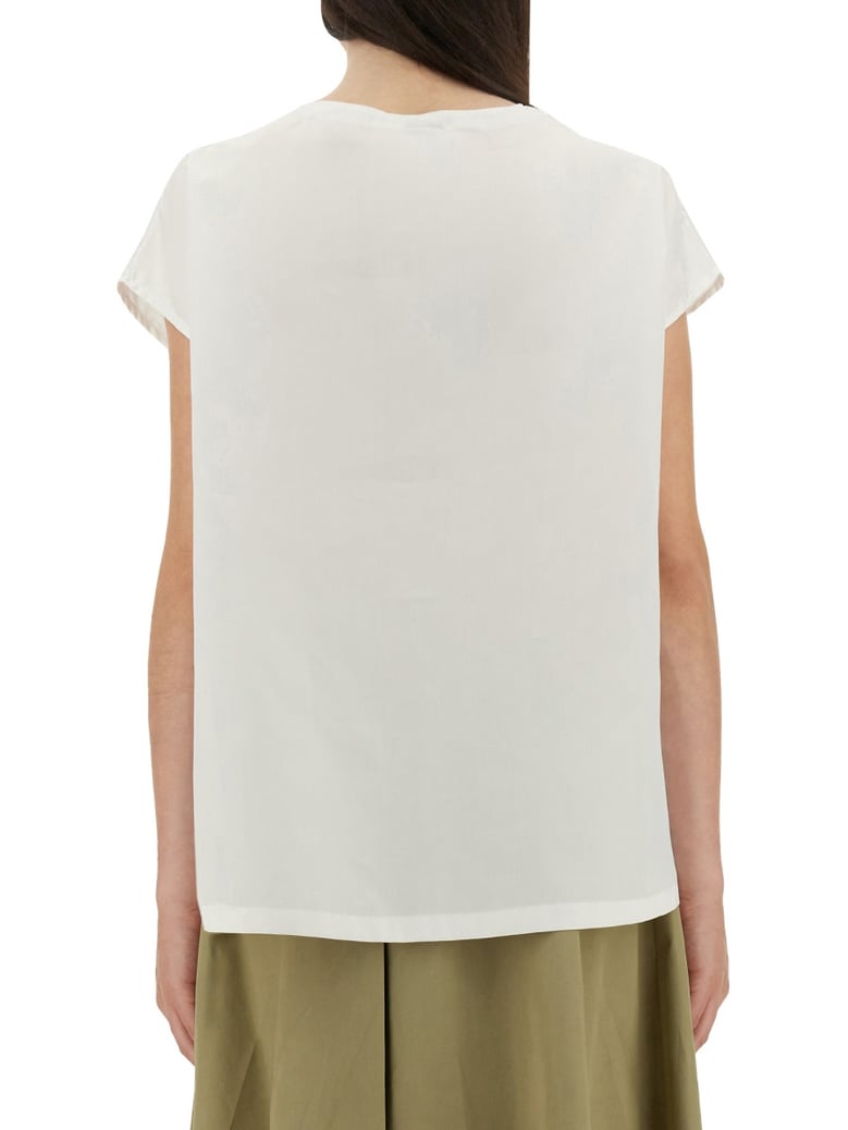 oversized cotton top by Selfnex