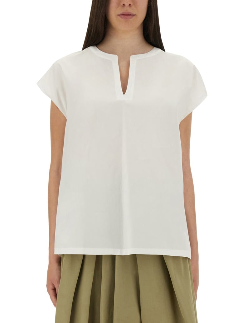 oversized cotton top by Selfnex
