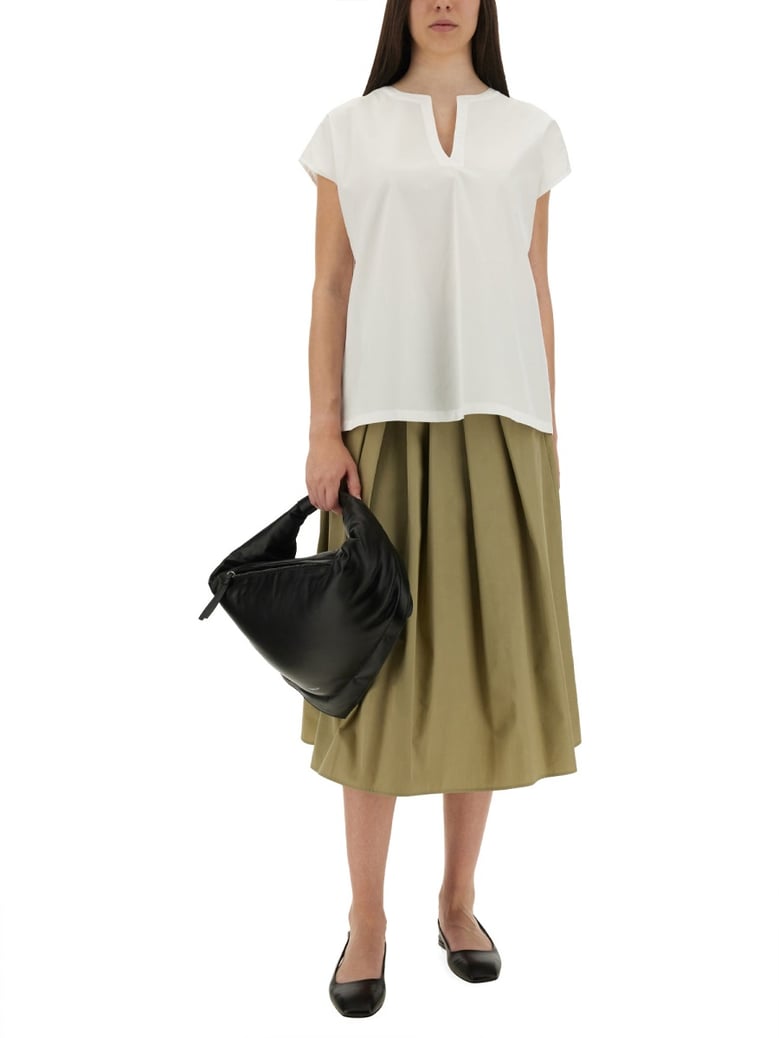 oversized cotton top by Selfnex