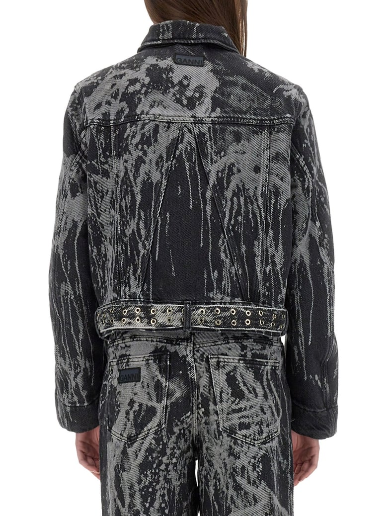 heavy denim jacket by Selfnex