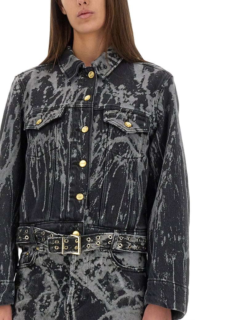 heavy denim jacket by Selfnex