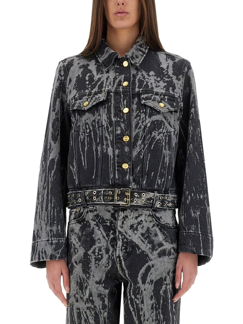 heavy denim jacket by Selfnex