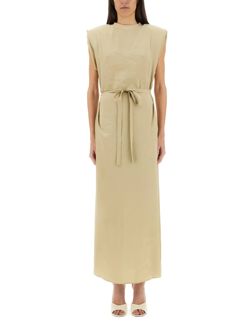 "peach touch" long dress by Selfnex
