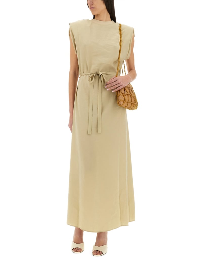 "peach touch" long dress by Selfnex