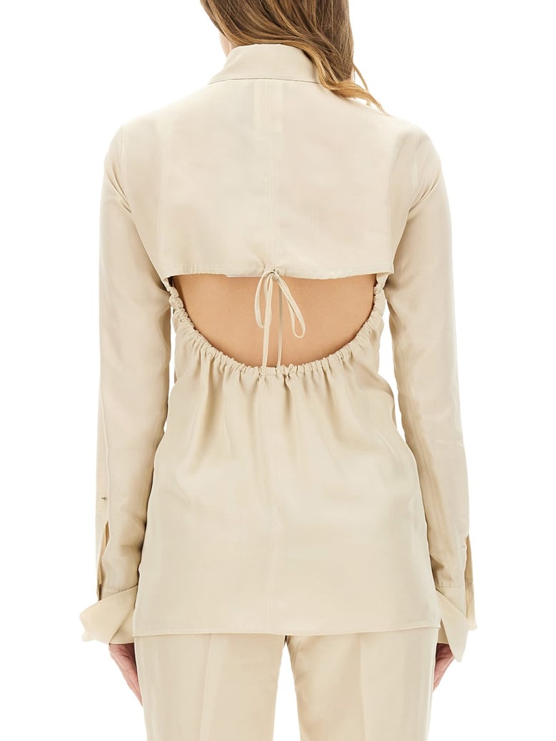 slim fit viscose shirt by Selfnex