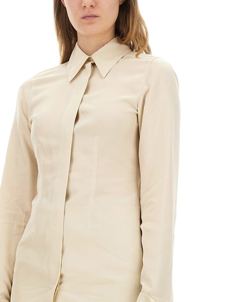slim fit viscose shirt by Selfnex