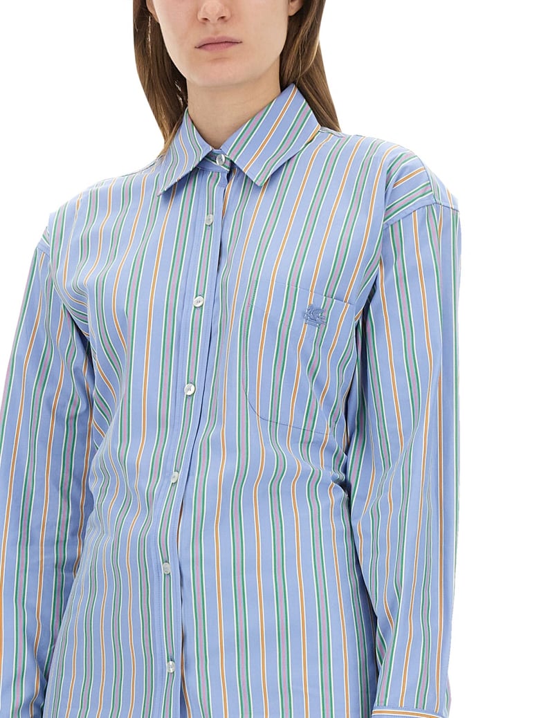 jacquard shirt with back knot by Selfnex