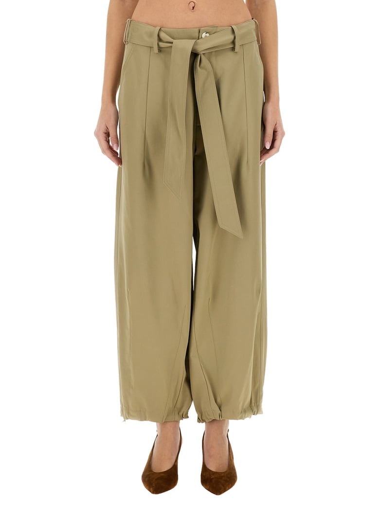 belted pants by Selfnex