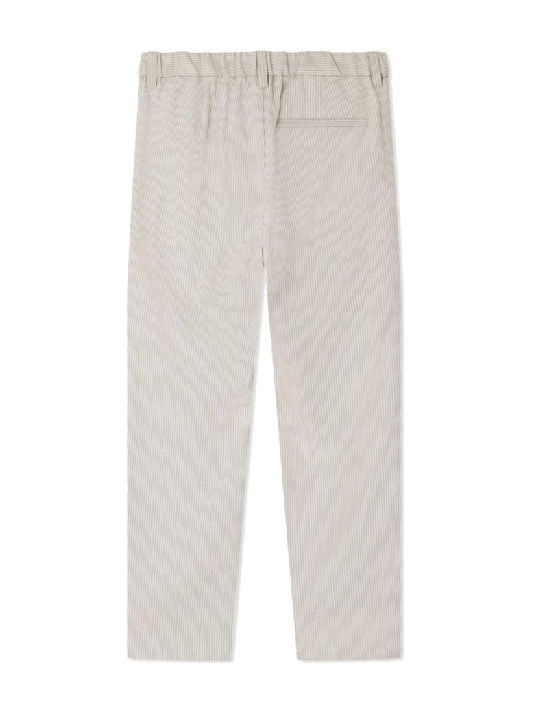 cotton trousers grey by Selfnex